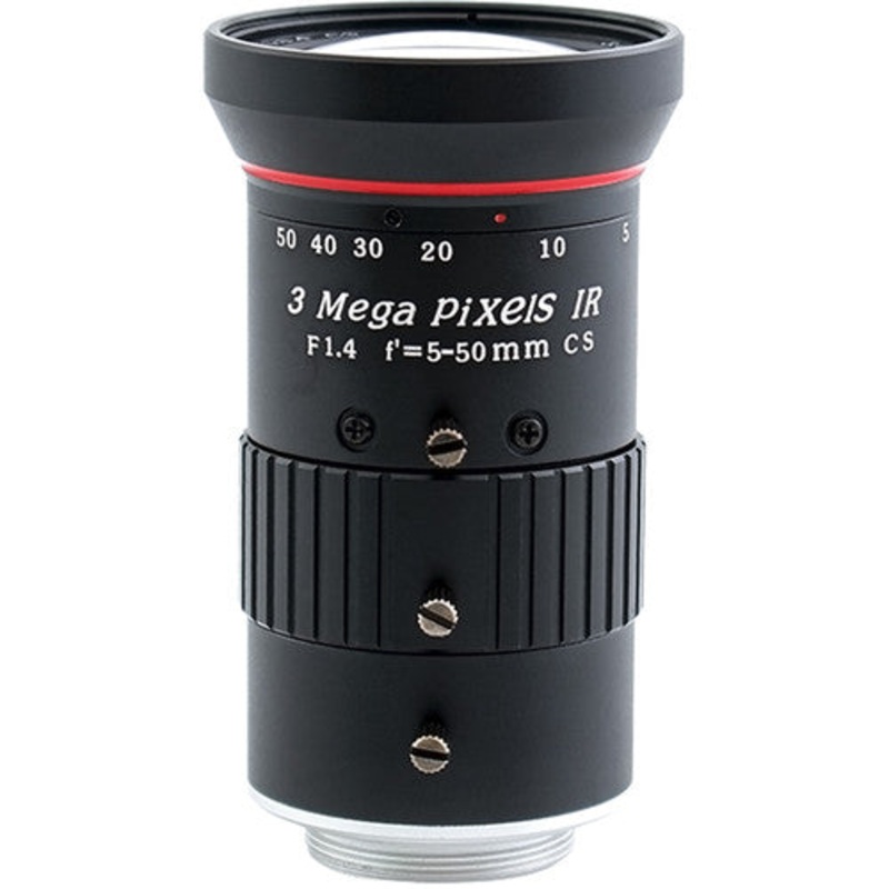 AIDA Imaging Objectif varifocal 5-50mm f/1.4 (monture CS) CS-0550V Monture C Zoom