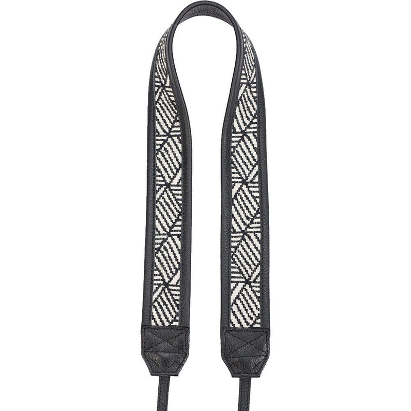 Bronkey Jaipur #103 – Fabric & Leather neck camera strap