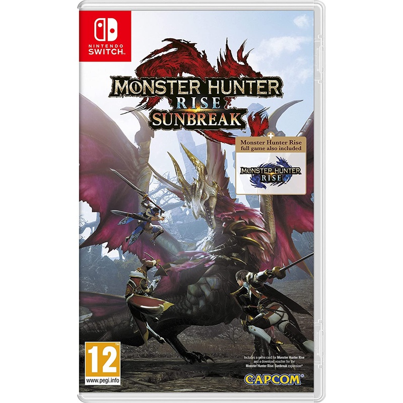 [Nintendo Switch] Monster Hunter Rise + Sunbreak DLC Nintendo Switch EUR