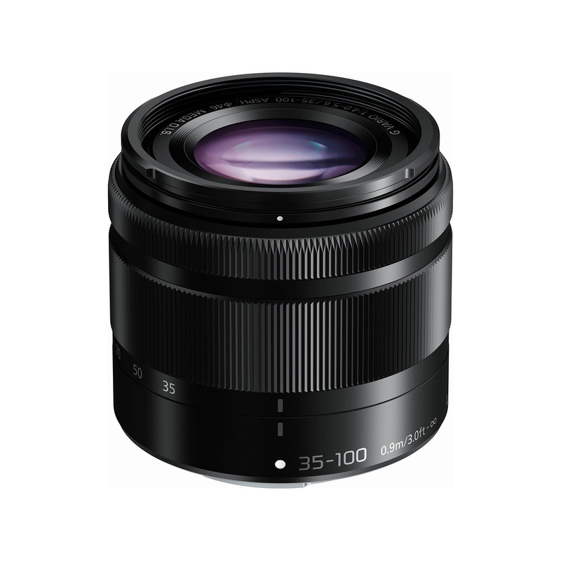 Panasonic 35-100mm f4-5.6 LUMIX G VARIO ASPH OIS Lens – Black