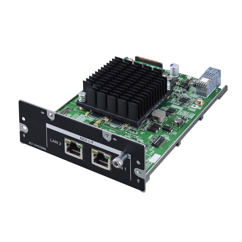 Panasonic AV-UHS5M6G NDI I/F Board for Live Switcher AV-UHS500 – PANAVUHS5M6G