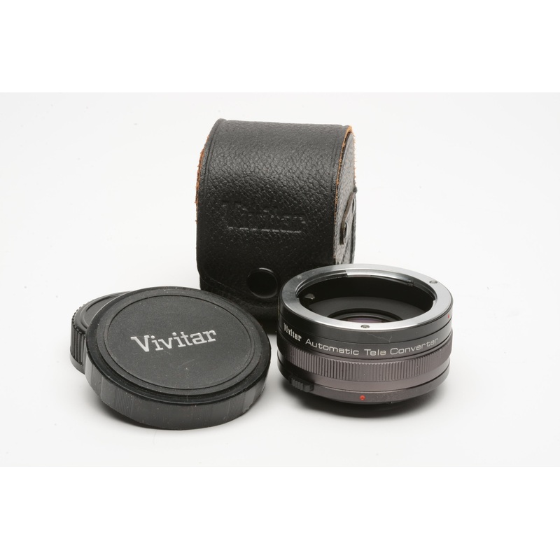 Vivitar 2X-1 2X Converter for Olympus OM Mount 35mm cameras