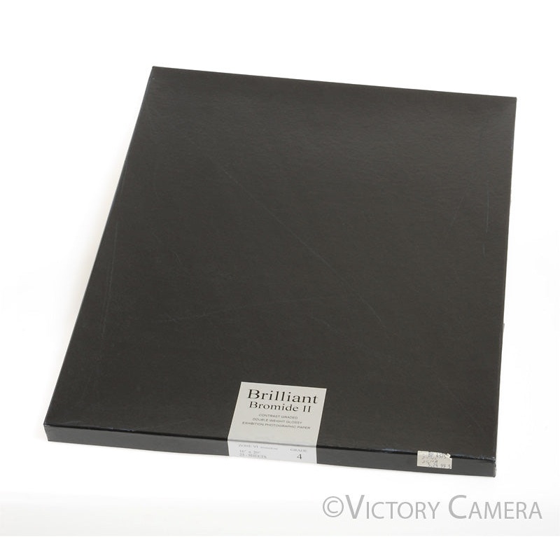 Zone VI Brilliant 25 Sheet 16×20 Grade 4 Photo Paper -Sealed, Cold Stored- [EXC]