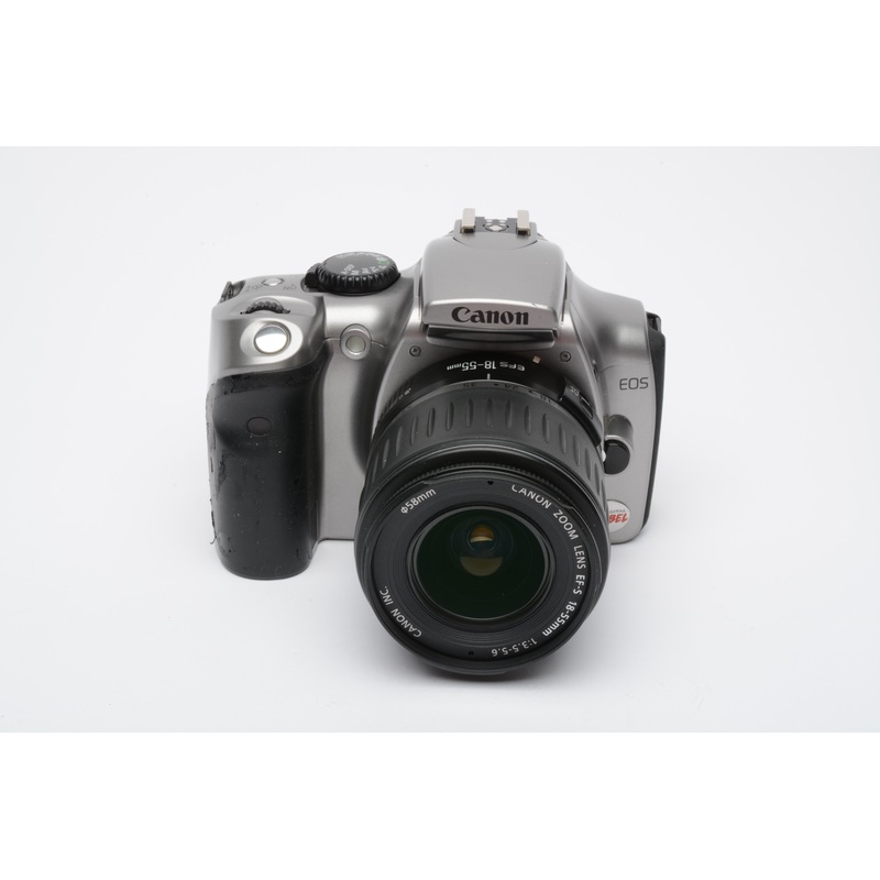 Canon EOS Digital Rebel 6.3MP DSLR w/18-55mm, Batt+Charger+UV+1GB CF Card