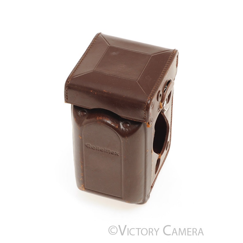 Genuine Rollei Rolleiflex Brown Leather Ever Ready Case for 2.8F TLR [EXC]