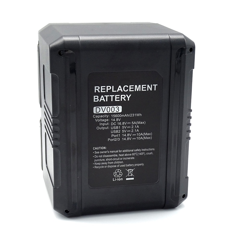 GPB Sony Mini V-Lock Battery 15600mAh with Charger