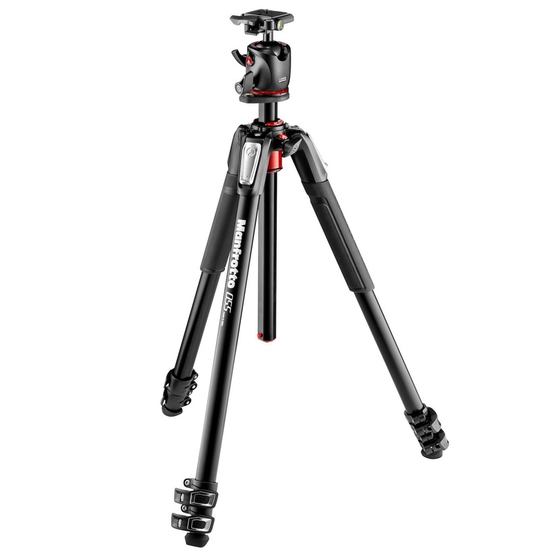 Manfrotto MK055XPRO3-BHQ2 Alu 3-Section Tripod with XPRO Ball Head + 200PL plate