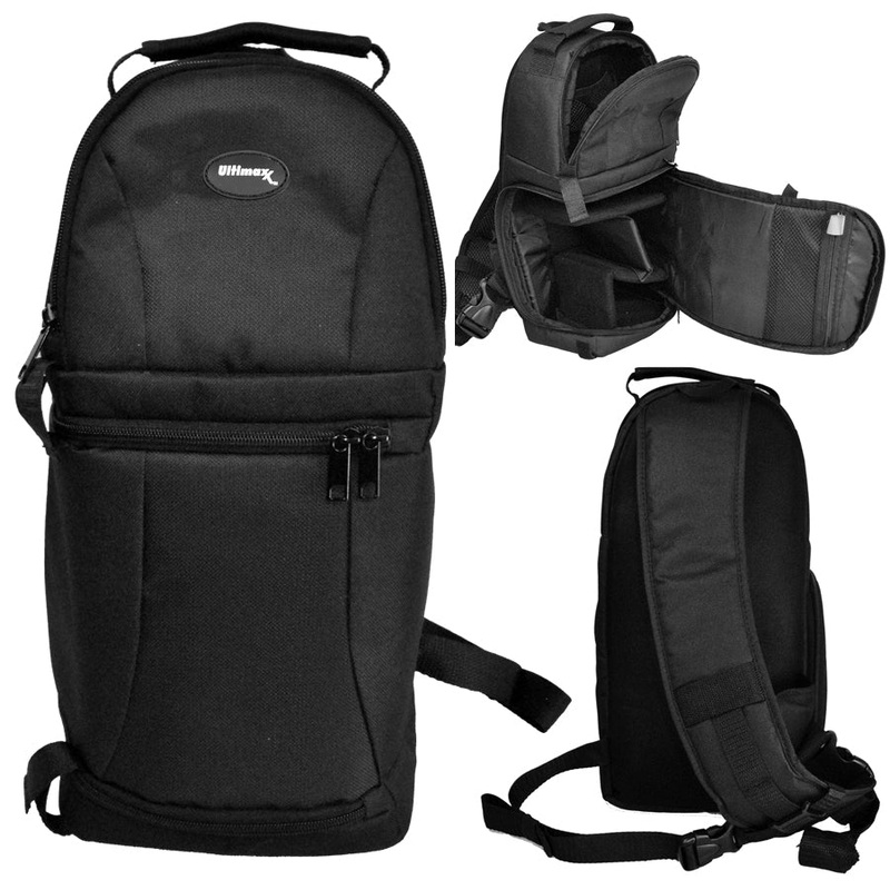 Water Resistant Digital Camera Sling Backpack Shoulder Bag for Camera & Mavic 2