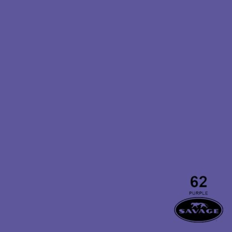 Ciclorama de Papel Purple #62 Savage 2.7x11m