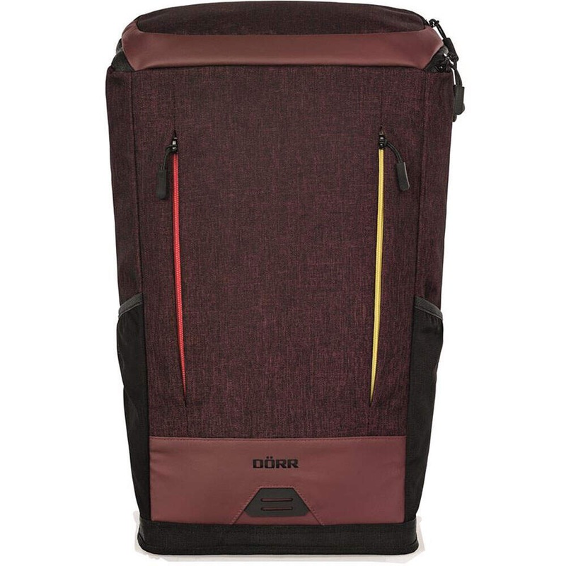 Dorr Stockholm Photo Backpack | 17″ Laptop Pocket | Dark Red