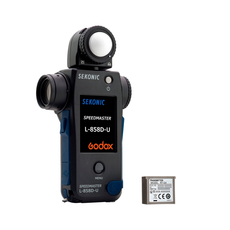 Exposmetro Sekonic SpeedMaster L-858D-U + Mdulo RT-GX para Godox