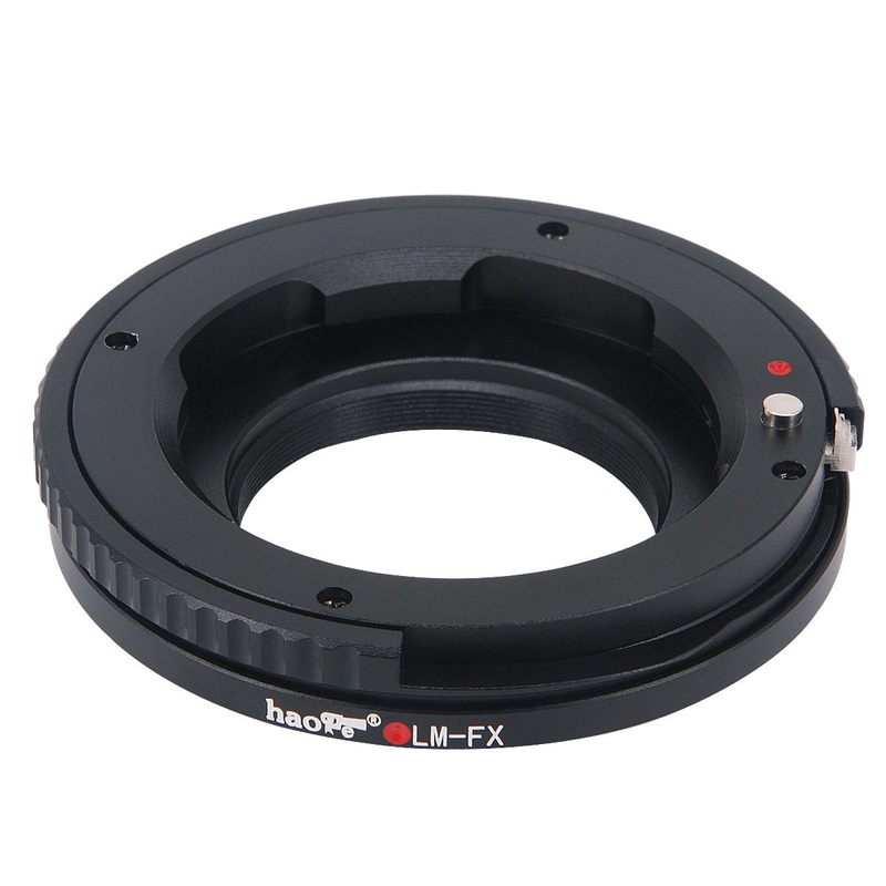 Haoge Macro Focus Lens Mount Adapter for Leica M LM Lens to Fujifilm Fuji X FX mount Camera such as X-A1 X-A2 X-A3 X-A5 X-A10 X-A20 X-E1 X-E2 X-E2s X-E3 X-H1 X-M1 X-Pro1 X-Pro2 X-T1 X-T2 X-T10 X-T20