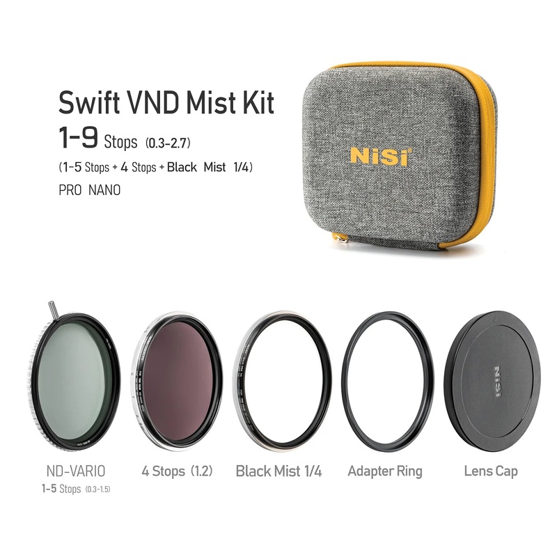 NiSi Filters 67mm Swift VND Mist Kit