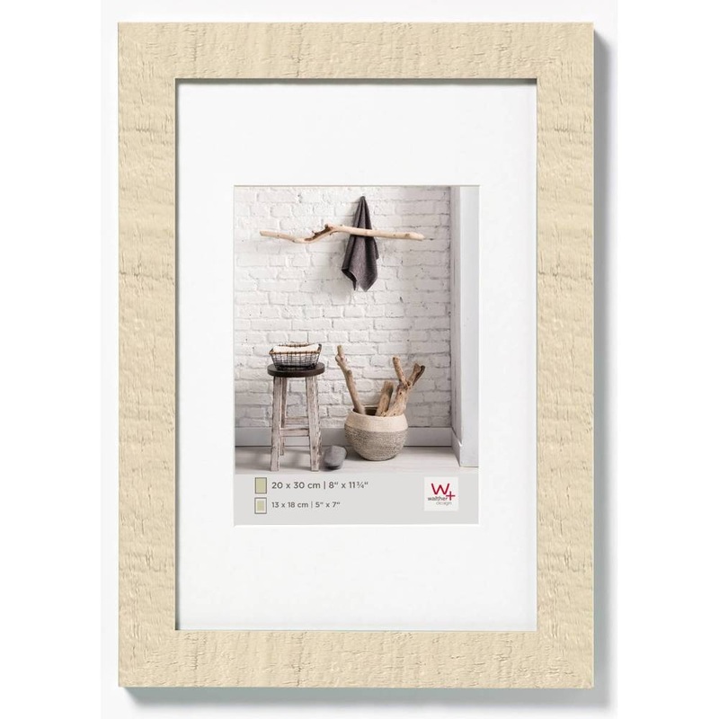 Walther Home Wooden Picture Frame – 9.5×7 inch – (Insert 7×5 inch) Cream White