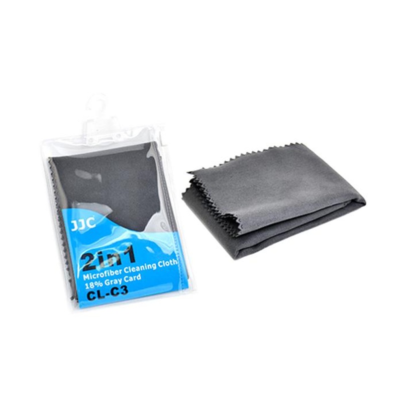 JJC Microfibre Cloth 18% Grey 30x30cm