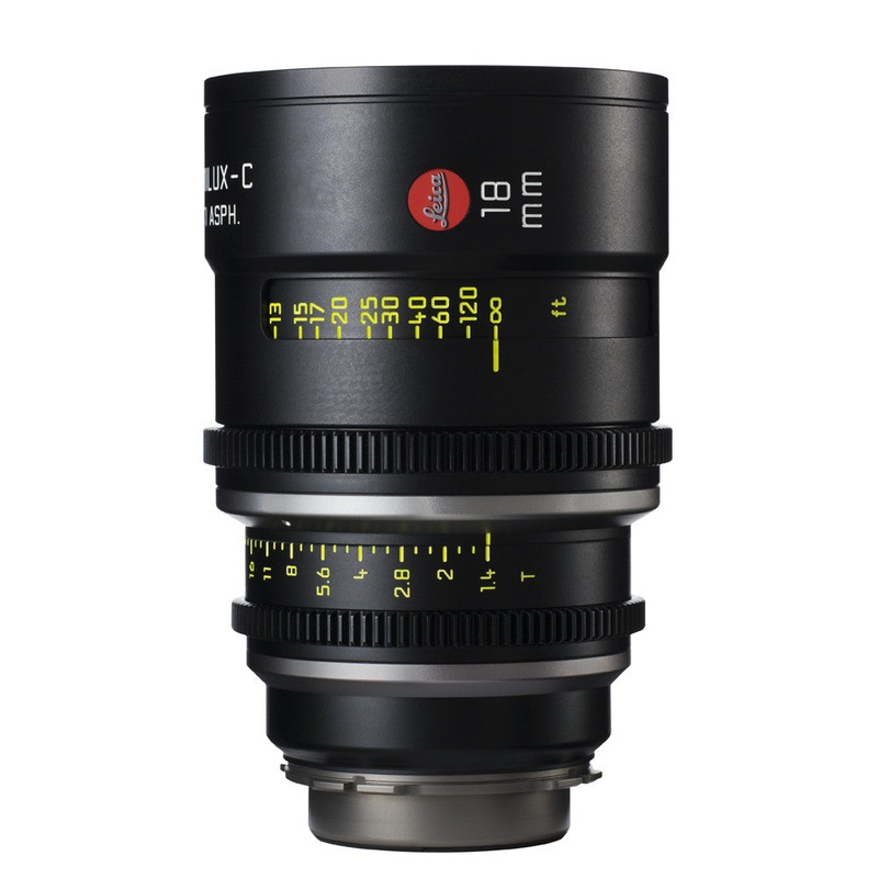 Leica Summilux-C 18mm T1.4 – PL Mount (Markings in Feet)