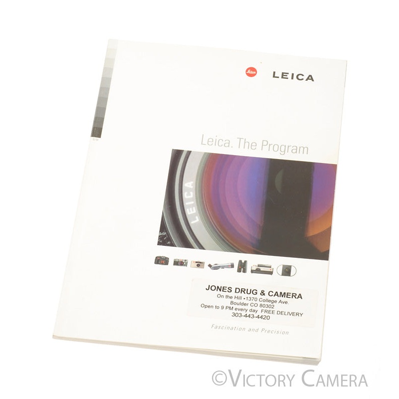 Leica. The Progam (Fascination and Prescision) Promotional Leica Book [EXC]