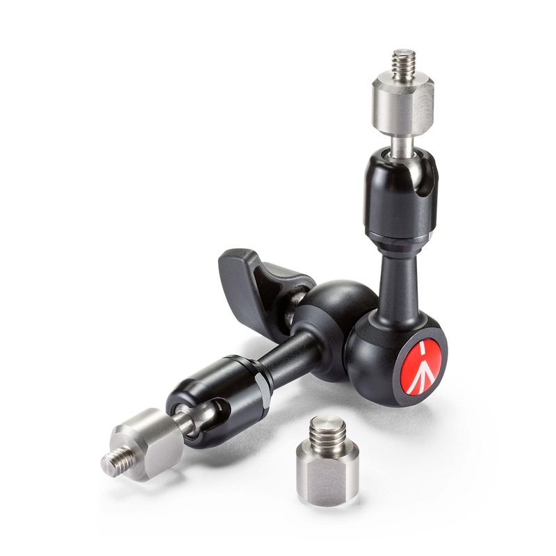 MANFROTTO 244MICRO MAGICARM M.  1/4” OG 1/8″ ADAPTER