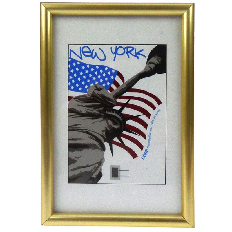 New York Gold Photo Frame – 13x18cm