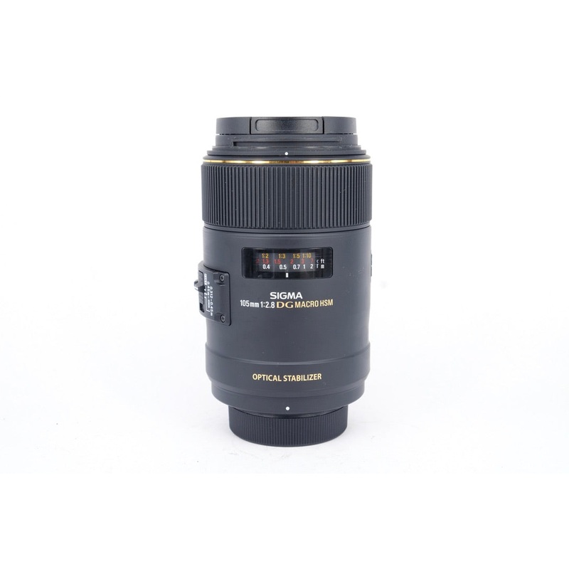 Used Sigma 105mm f2.8 Macro EX DG OS HSM – Nikon Fit