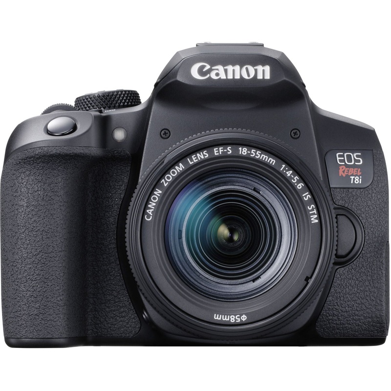 Canon EOS Rebel T8i DSLR Camera with 18-55mm Lens