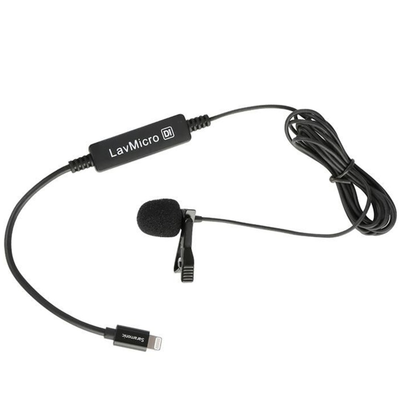 Clearance Saramonic LavMicro Di Lapel Mic with Lightning Connector for Iphone/Ipad