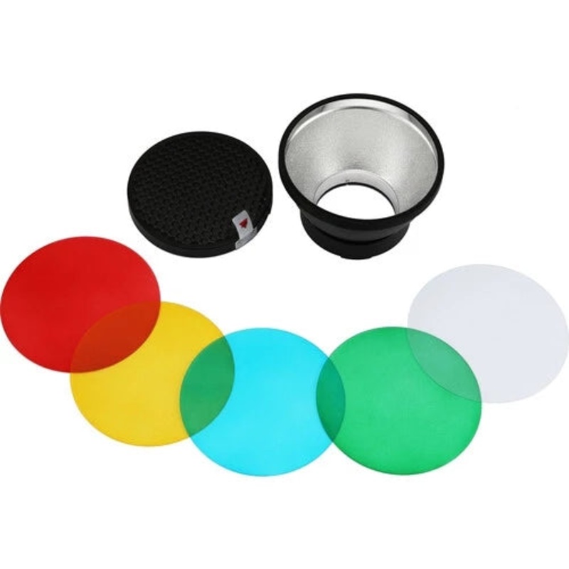Godox AD-R14 Standard Reflector Kit with Color Filter for AD300pro Flash Head