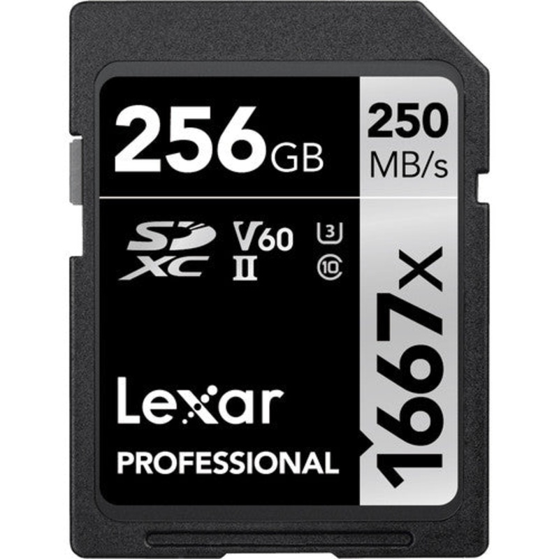 Lexar Professional UHS-II SDXC 128GB U3 SD Card
