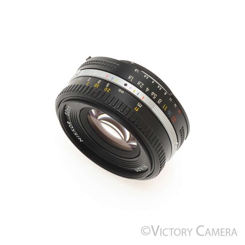 Nikon Nikkor 50mm F1.8 AI-S Lens – Pancake Version- [EXC]