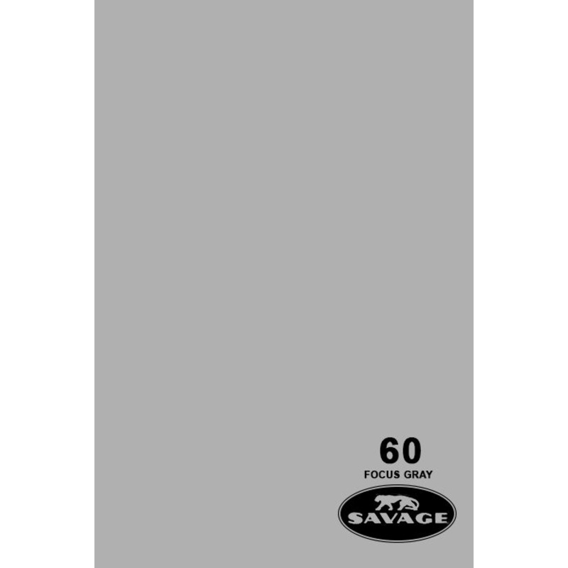 Savage Widetone Seamless Background Paper (#60 Focus Gray, 9ft x 36ft)