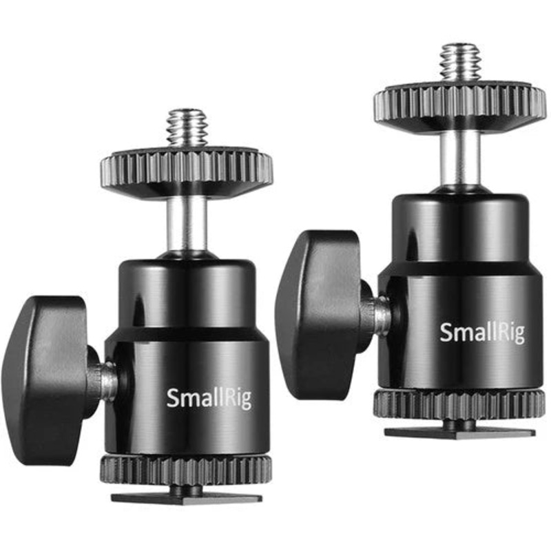 SmallRig Camera Hot shoe Mount with 1/4″ Screw (2pcs) 2059