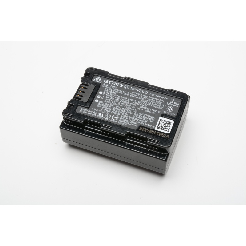 Sony NP-FZ100 Genuine Lithium Battery, barely used