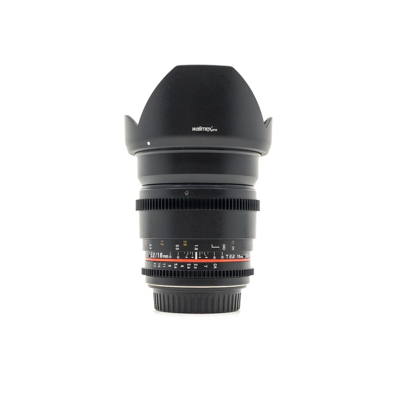 Walimex Pro 16mm T2.2 VDSLR – Canon EF Fit