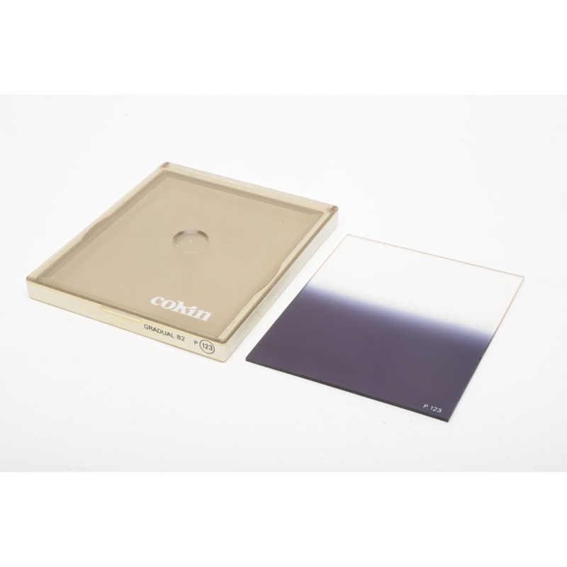 Cokin P123 Gradual B2 Blue filter in jewel case