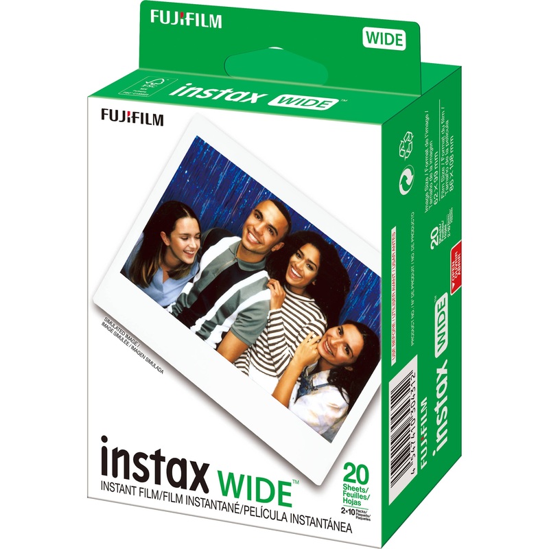 Fujifilm Instax Wide Film Twin Pack (20 Shots)