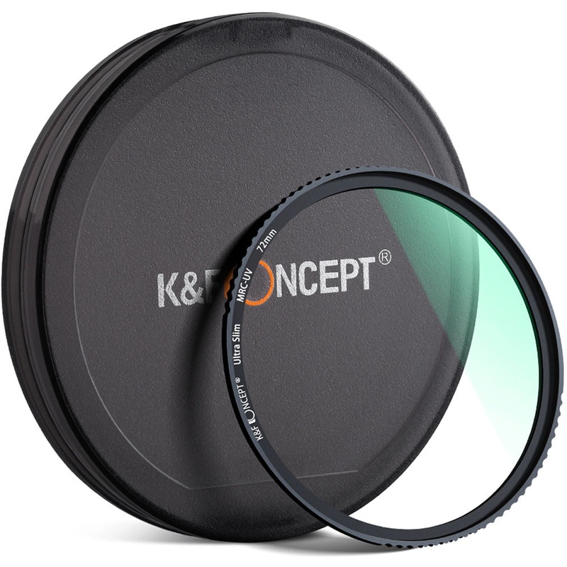 K&F Concept HD Ultra-Slim MC/UV Cut L380 Multicoated Filter with Nano Resistance Coating (52mm)