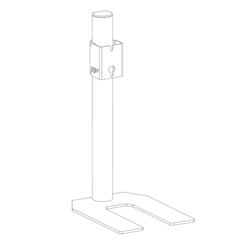 LH 66 Socle de table