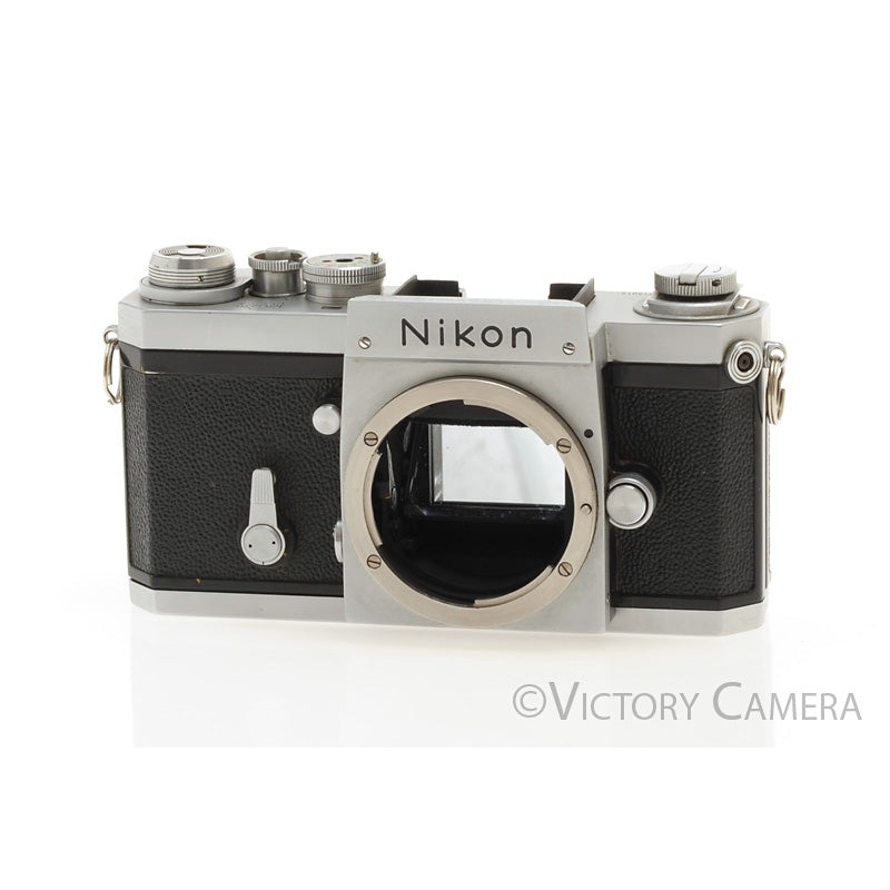 Nikon F Chrome 35mm Film Camera Body (only) [EXC-]