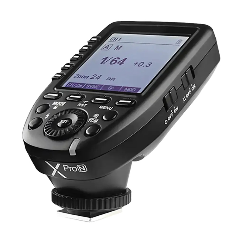 Rental: Godox XProN TTL Wireless Flash Trigger for Nikon Cameras