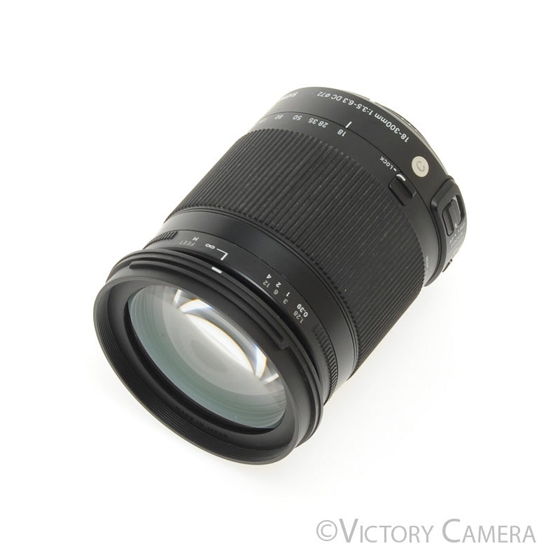 Sigma Contemporary 18-300mm f3.5-6.3 DC Zoom Lens for Nikon  [EXC]