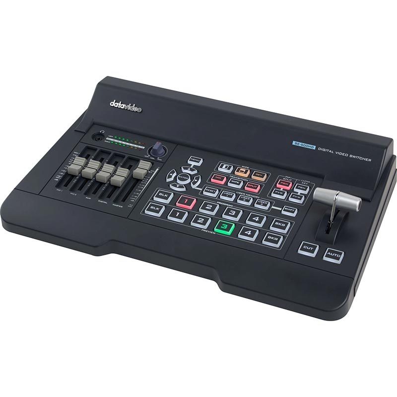 Datavideo SE-500HD HD/SD 4-Channel Digital Video Switcher – DATA-SE500HD