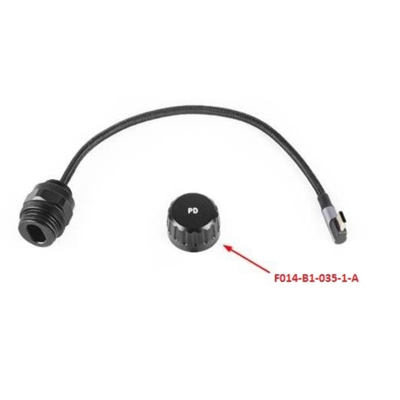M16 USB-C Bulkhead Cap  26325