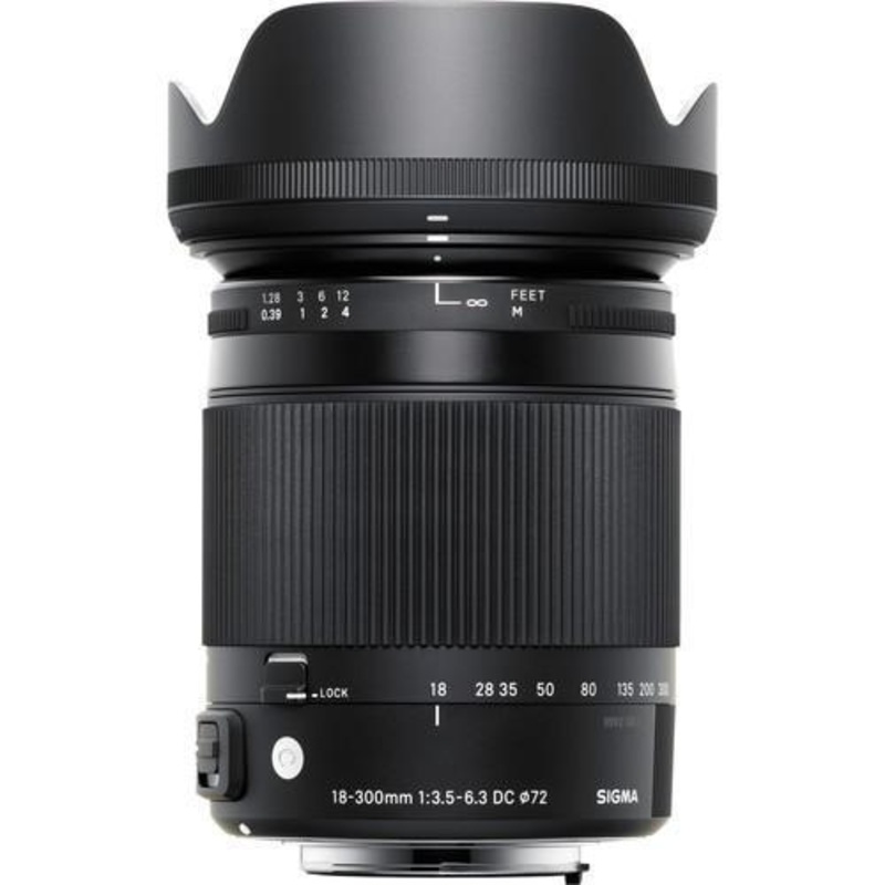 Sigma 18-300mm f3.5-6.3 DC MACRO OS HSM Contemporary for Canon