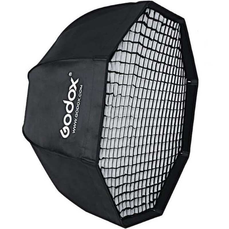 Softbox Octagonal con Malla – 120cm