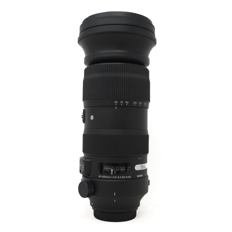 Used Sigma 60-600mm f/4.5-6.3 DG OS HSM Lens for Canon EF (SH43324)