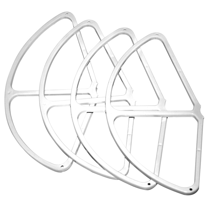 4PC Propeller Guards Protectors Shielding (White) for DJI Phantom 4 Models