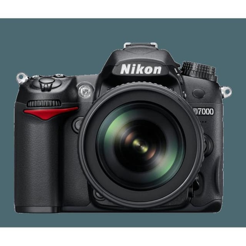 D7000 SLR – Black + Nikon 18-55mm f/3.5-5.6G Nikon AF-S DX Nikkor f/3.5-5.6G VR