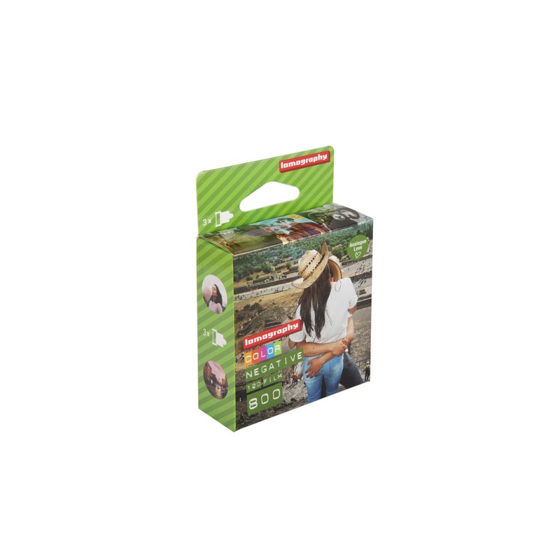 Lomography Lomo Color Negative 800 120 (3 Rolls)