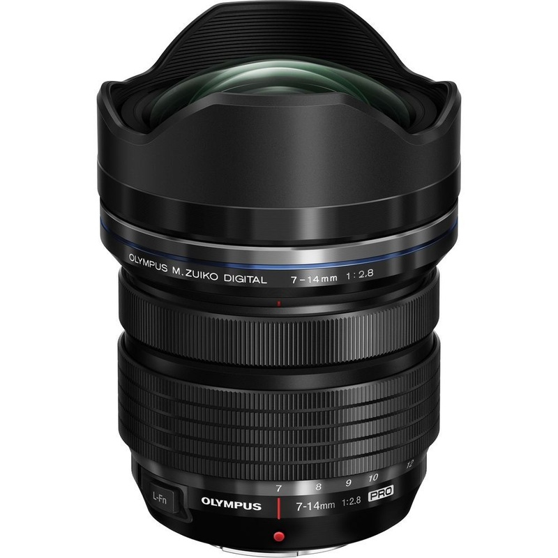 Olympus M.Zuiko ED 7-14mm F2.8 Pro Lens Black