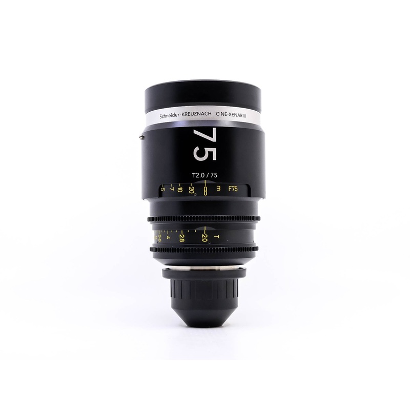 Schneider CINE-XENAR III 75mm T2 – PL Fit